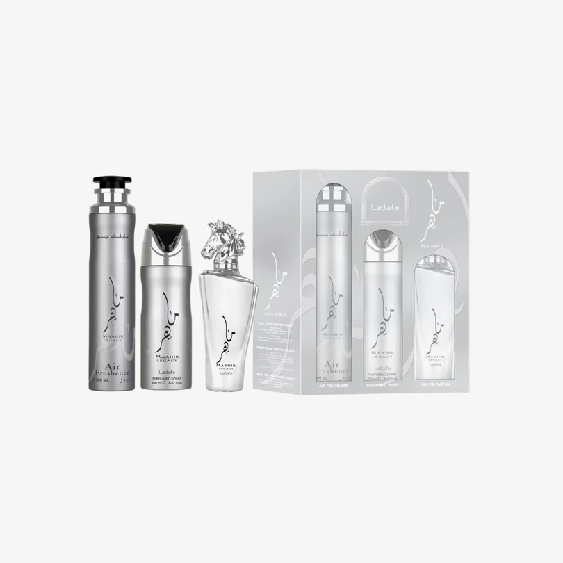 Maahir Legacy Lattafa 3 pcs Gift Set