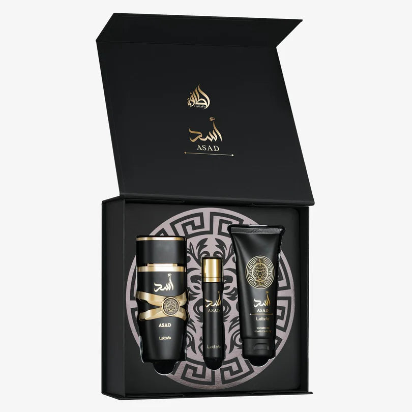 Asad Lattafa 3 pcs Gift Set