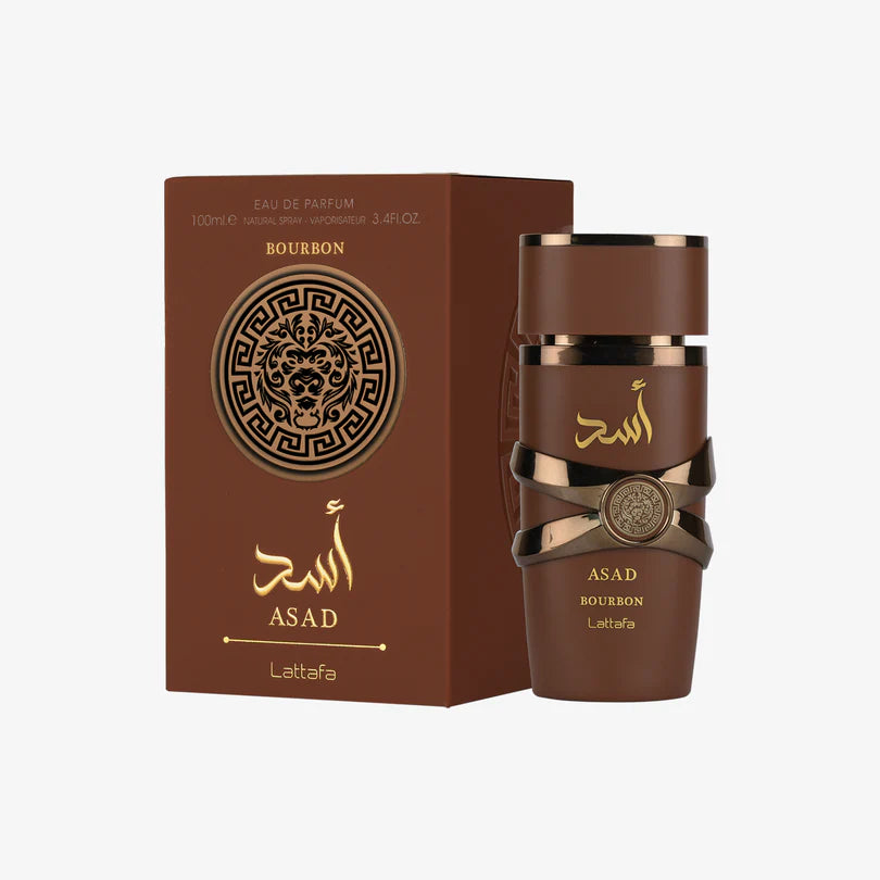 Asad Bourbon Lattafa 3.4oz 100ml