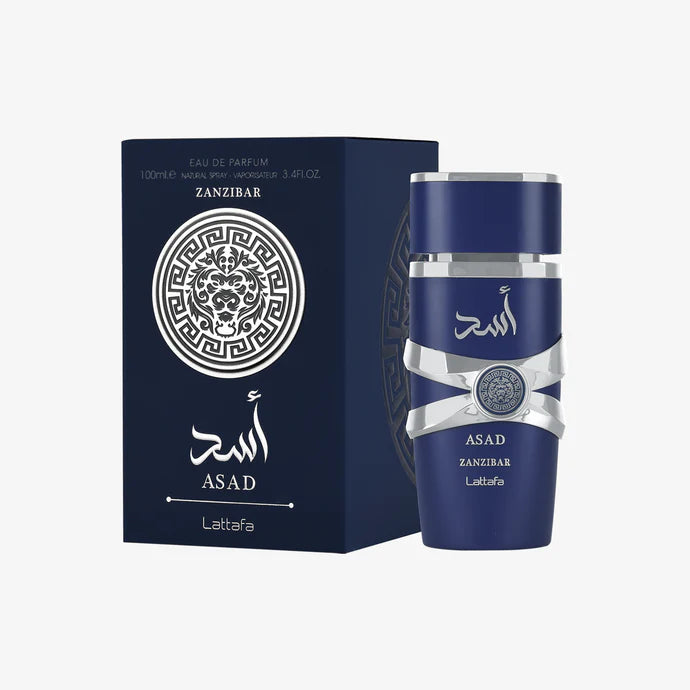 Asad Zanzibar Lattafa 3.4 Oz 100ml