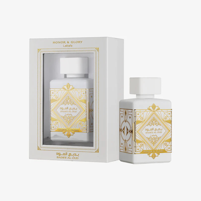 Badee Al Oud Honor And Glory Lattafa Eau De Parfum 3.4oz 100ml