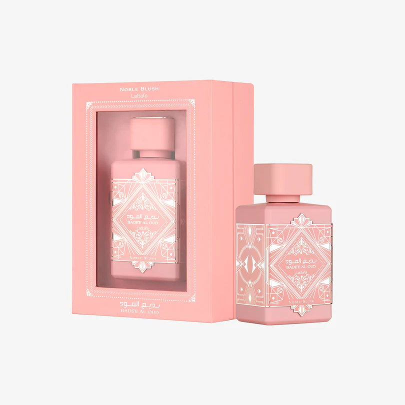Badee Al Oud Noble Blush Lattafa Eau De Parfum 3.4oz 100ml