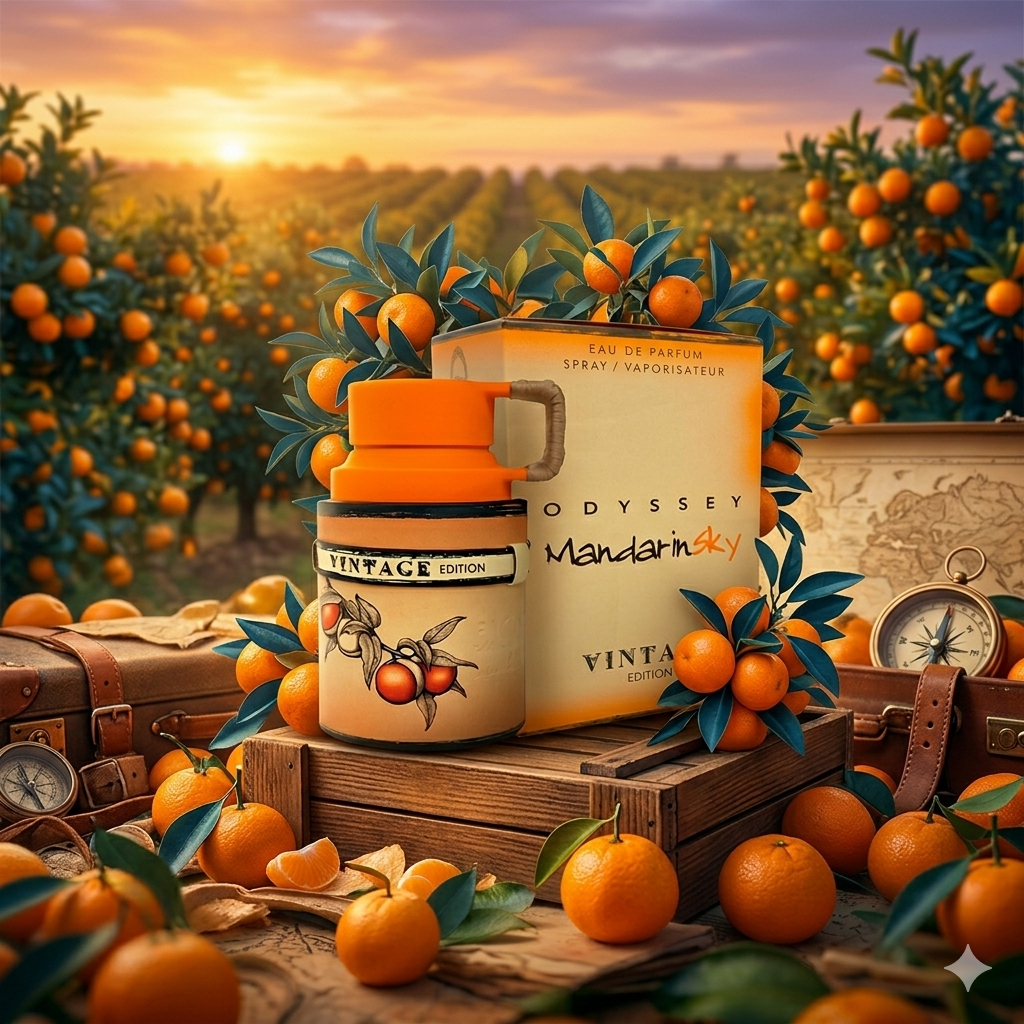 Odyssey Mandarin Sky Vintage Armaf 3.4oz 100ml
