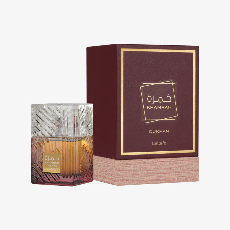 Khamrah Dukhan Lattafa Eau De Parfum 3.4oz 100ml