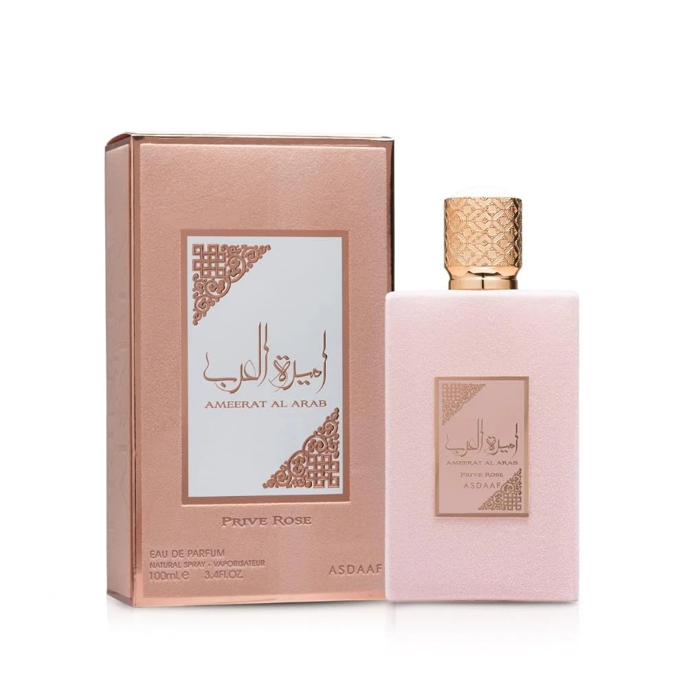 Asdaaf Ameerat Al Arab Prive Rose Lattafa 3.4oz 100ml