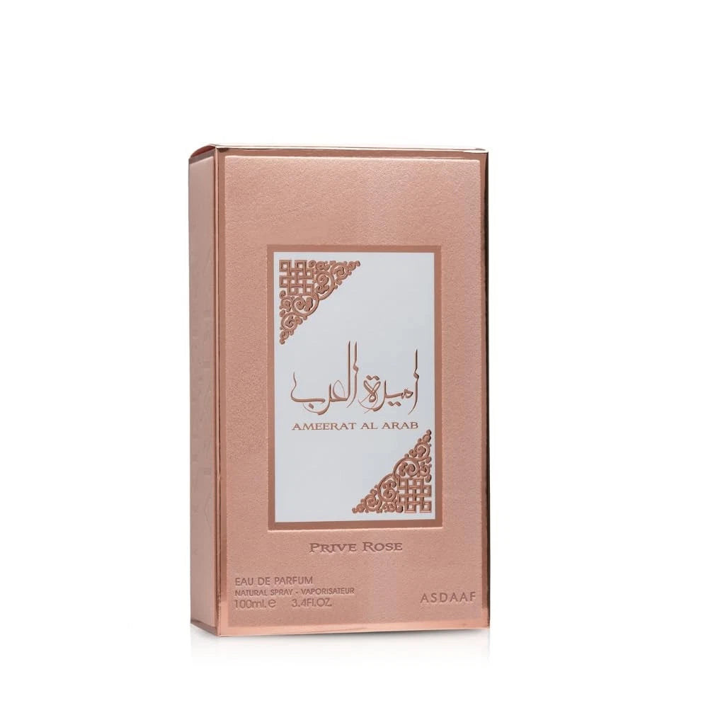 Asdaaf Ameerat Al Arab Prive Rose Lattafa 3.4oz 100ml